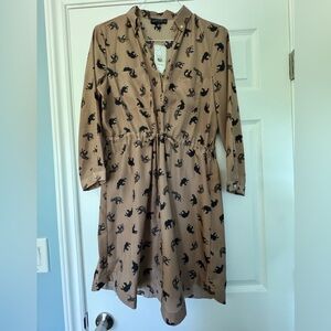 *Elephant print dress